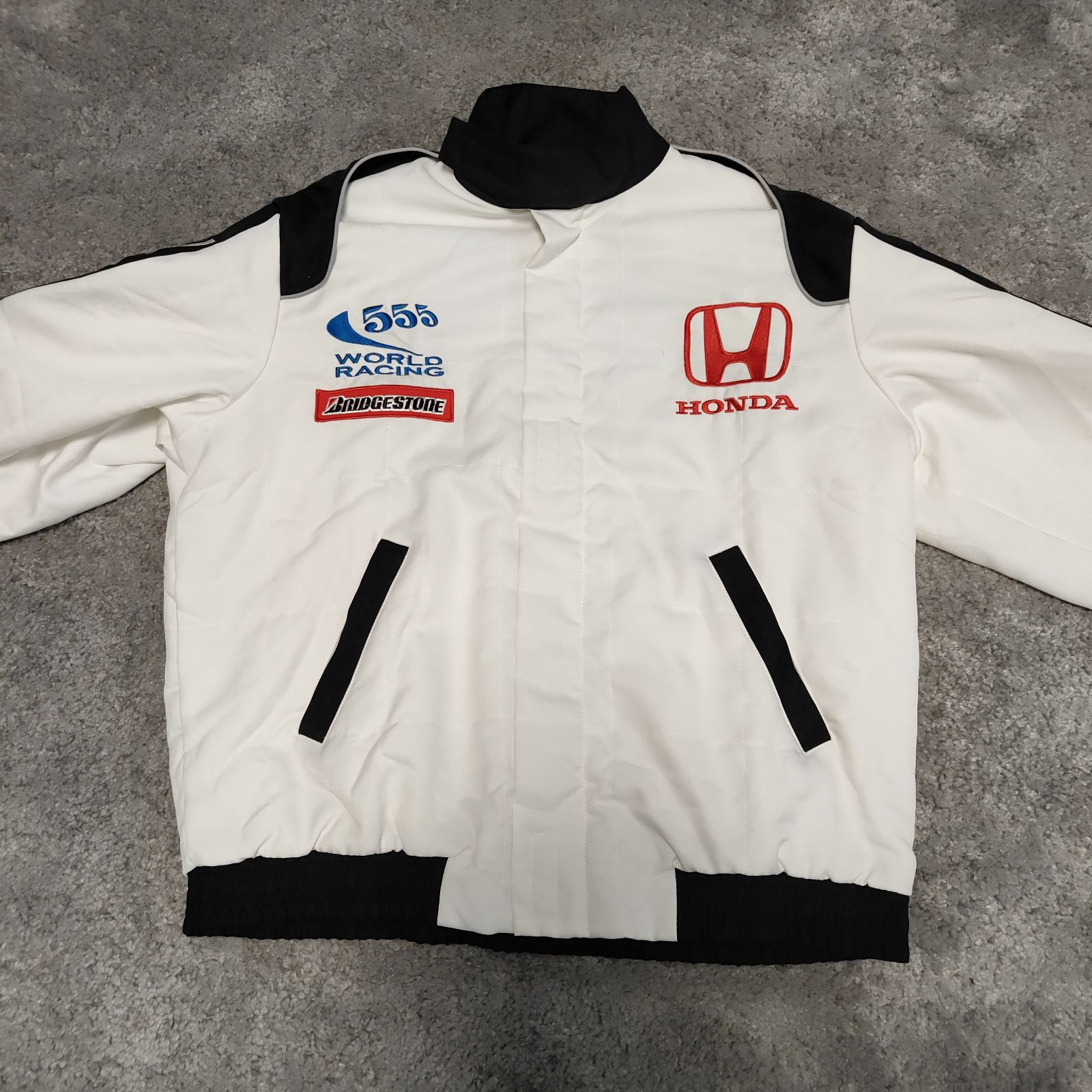 メビウス　Honda Lucky Strike ジャケット 未使用 LUCKY STRIKE HONDA ラッキーストライク ホンダ 【サイズ】 L