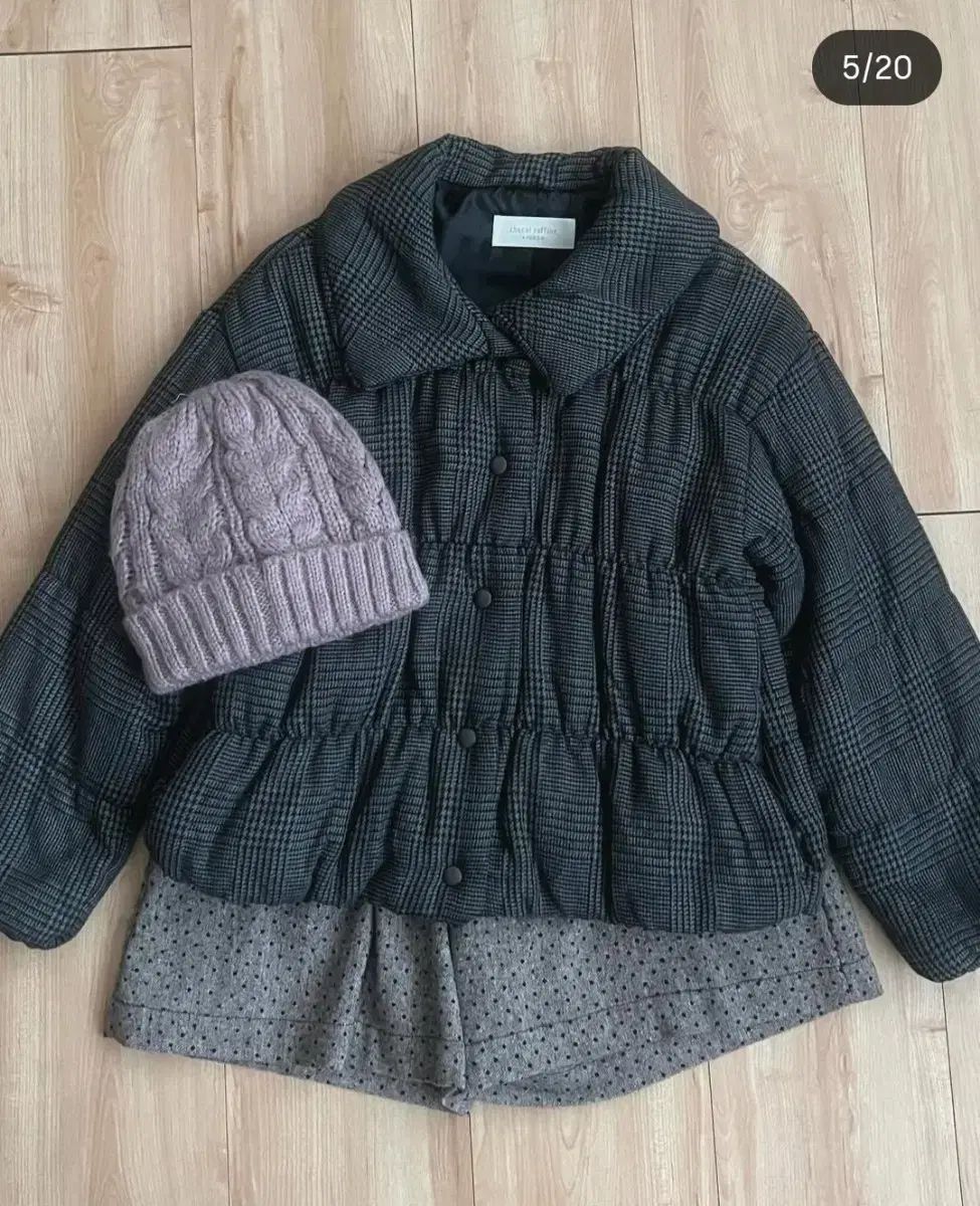 もりのがとゔィンテージサワコドットウールハーフパンツ