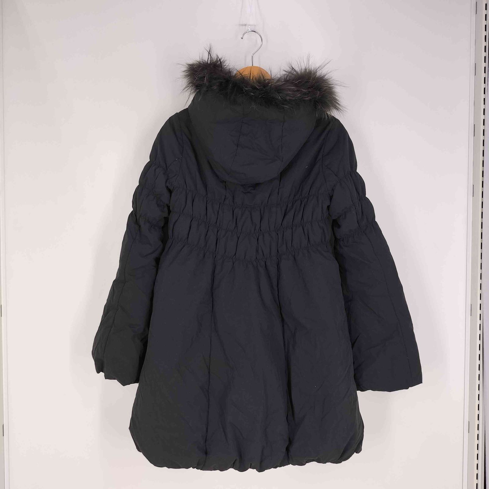 バーバリーブルーレーベル BURBERRY BLUE LABEL ラクーンファー 裏地