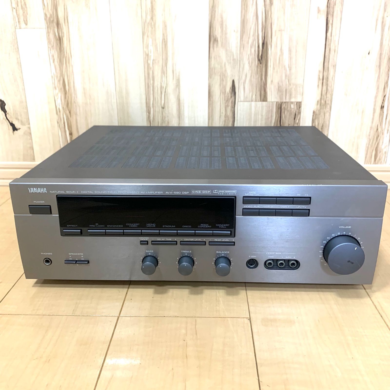 動作品】プリメインアンプ YAMAHA AVX-590DSP 5.1ch AVアンプ /ヤマハ