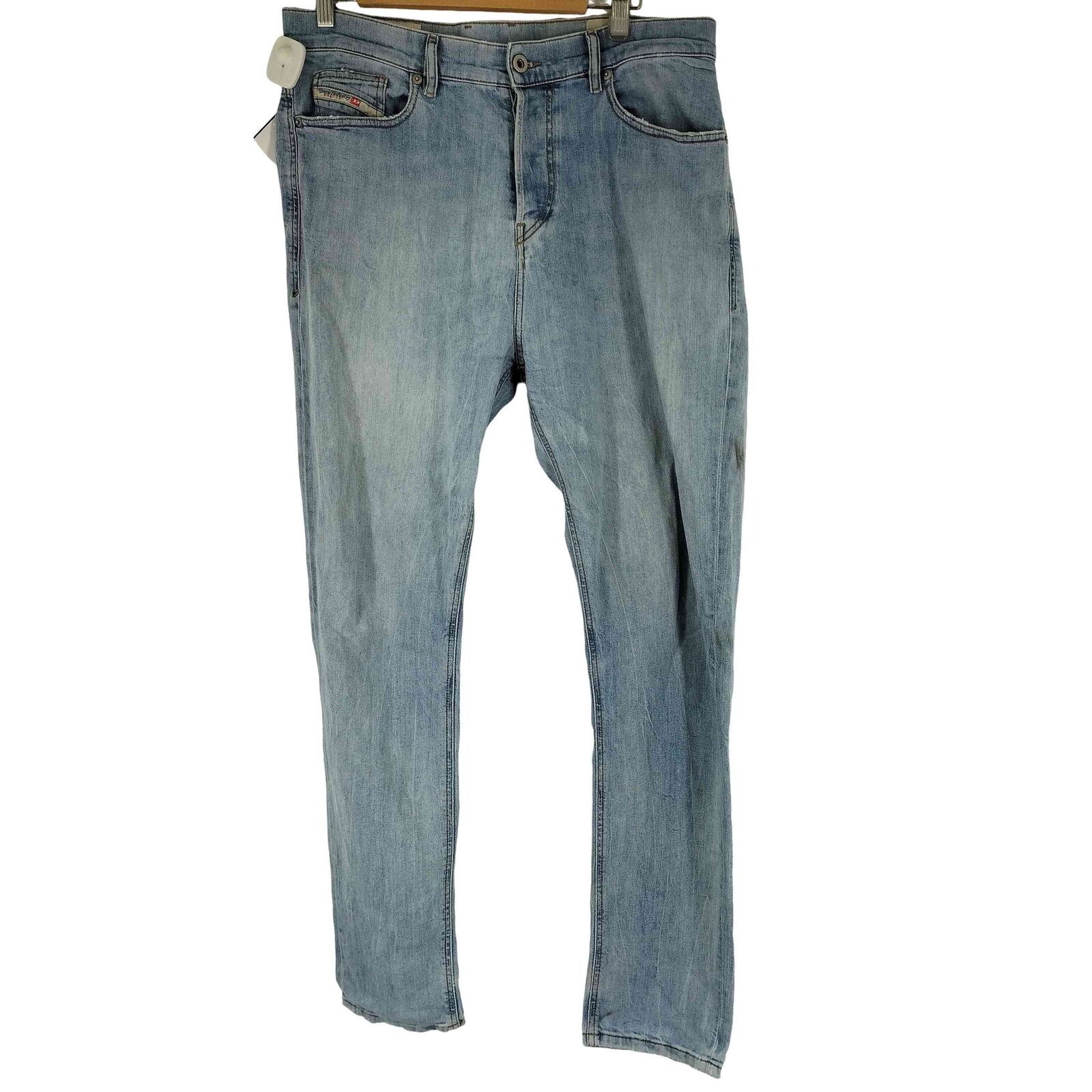 ディーゼル DIESEL D-VIDER L.34 ボタンフライデニムパンツ メンズ US 