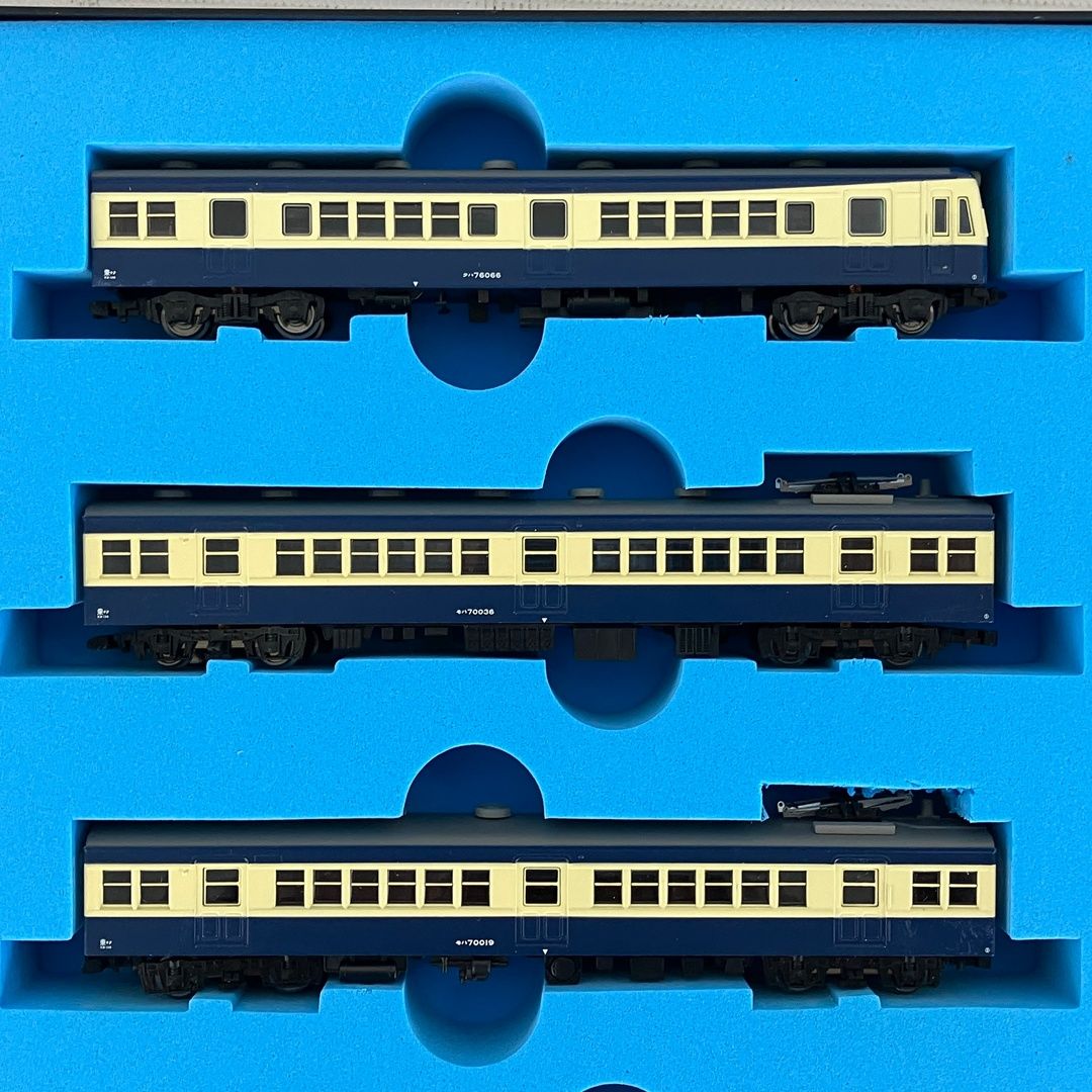 25 マイクロエース 国鉄70系 (スカ色・新塗装)6両セットA サロ85 25 マイクロエース 国鉄70系 (スカ色・新塗装)6両セットA サロ85 国鉄