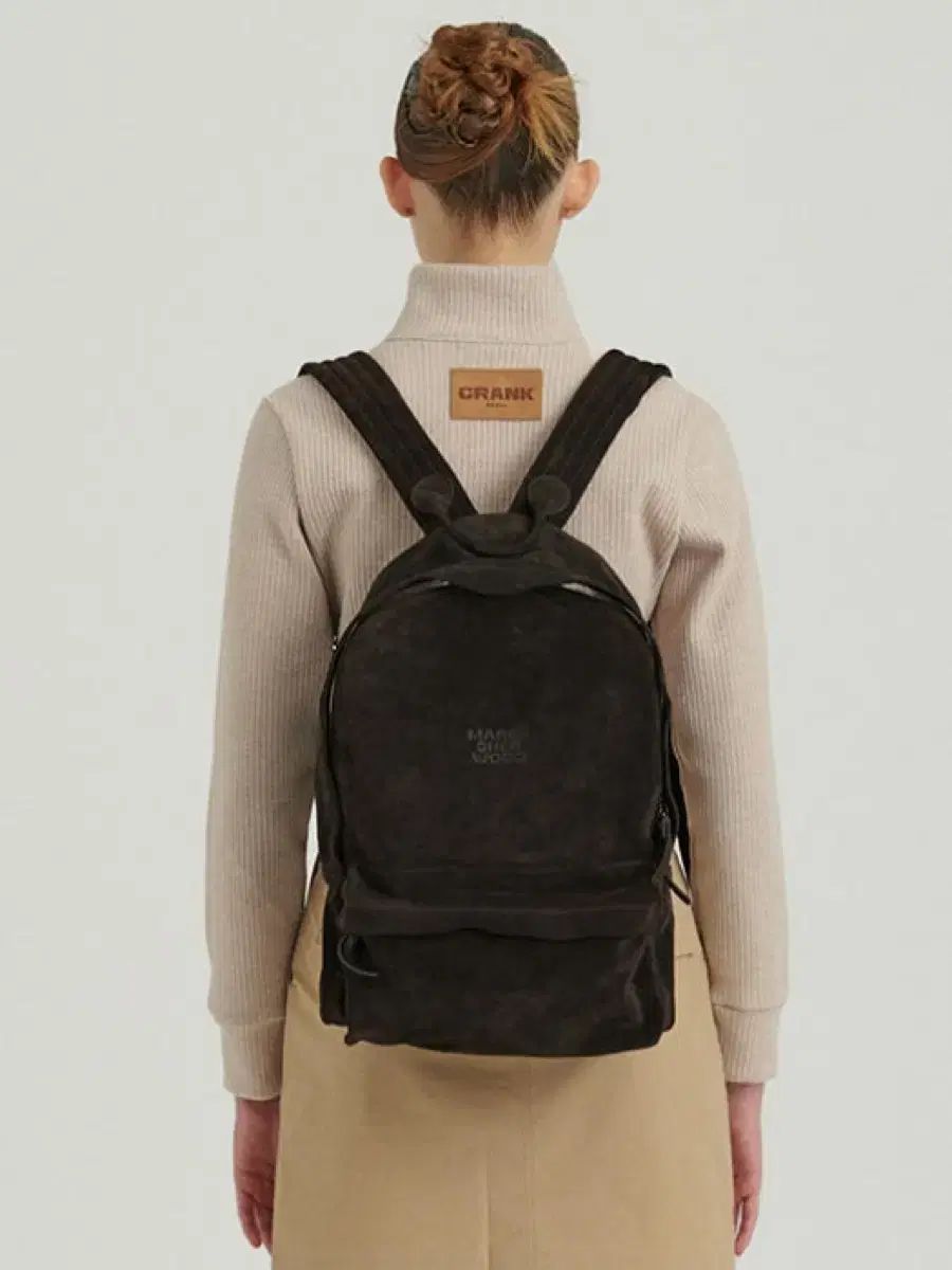  MARGESHERWOOD スウェード バックパック ブラウン リュック バックパック バッグ