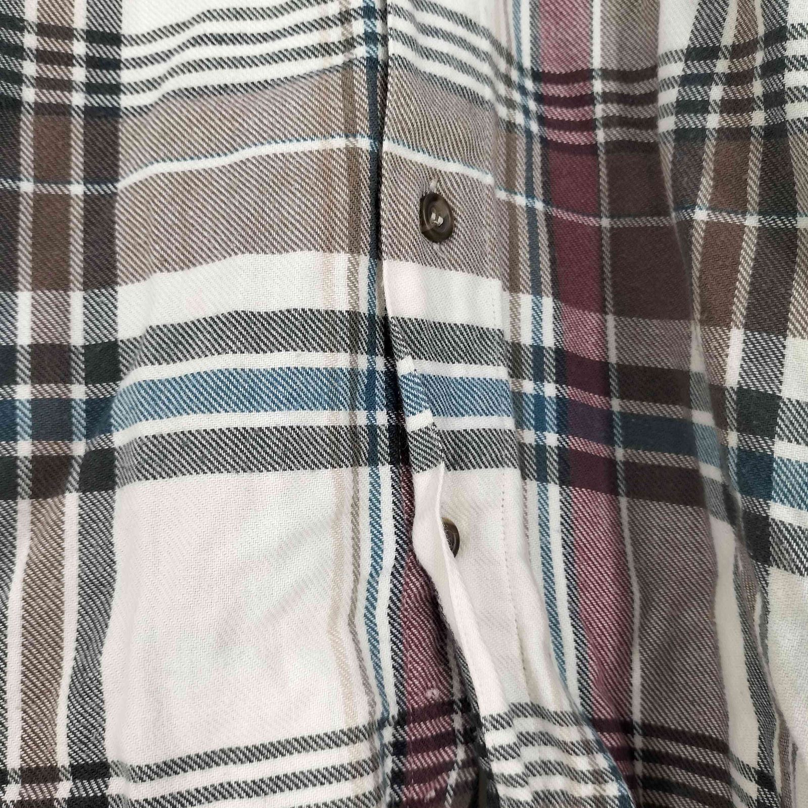 90s〜00s ゲス GUESS オンブレチェックレーヨン開襟シャツ XL 90s〜00s ゲス GUESS オンブレチェックレーヨン開襟シャツ XL 90s〜00s