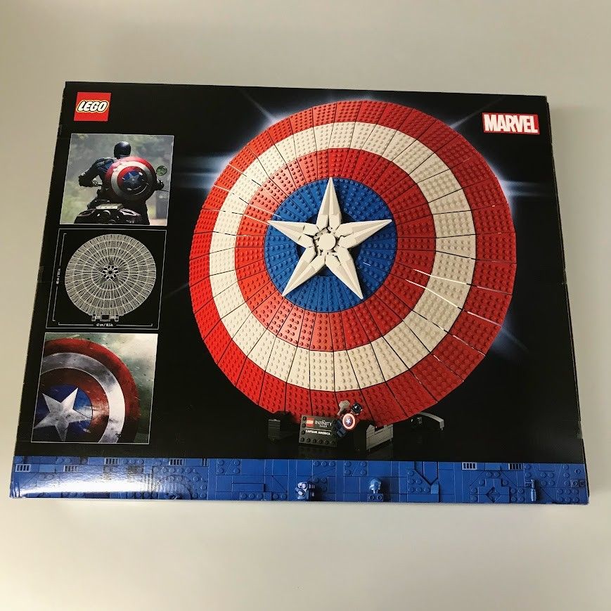 LEGO レゴ マーベル 76262 キャプテン アメリカ シールド 製造終了品 DB-160-N 大人レゴ ミニフィグ ミニフィギュア 盾 防具 372