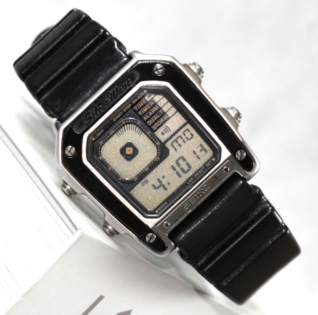 激レア】 SEIKO セイコー デジボーグ G757-5000 Silver Wave シルバー