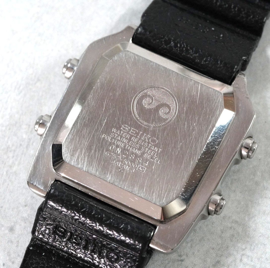 激レア】 SEIKO セイコー デジボーグ G757-5000 Silver Wave シルバー