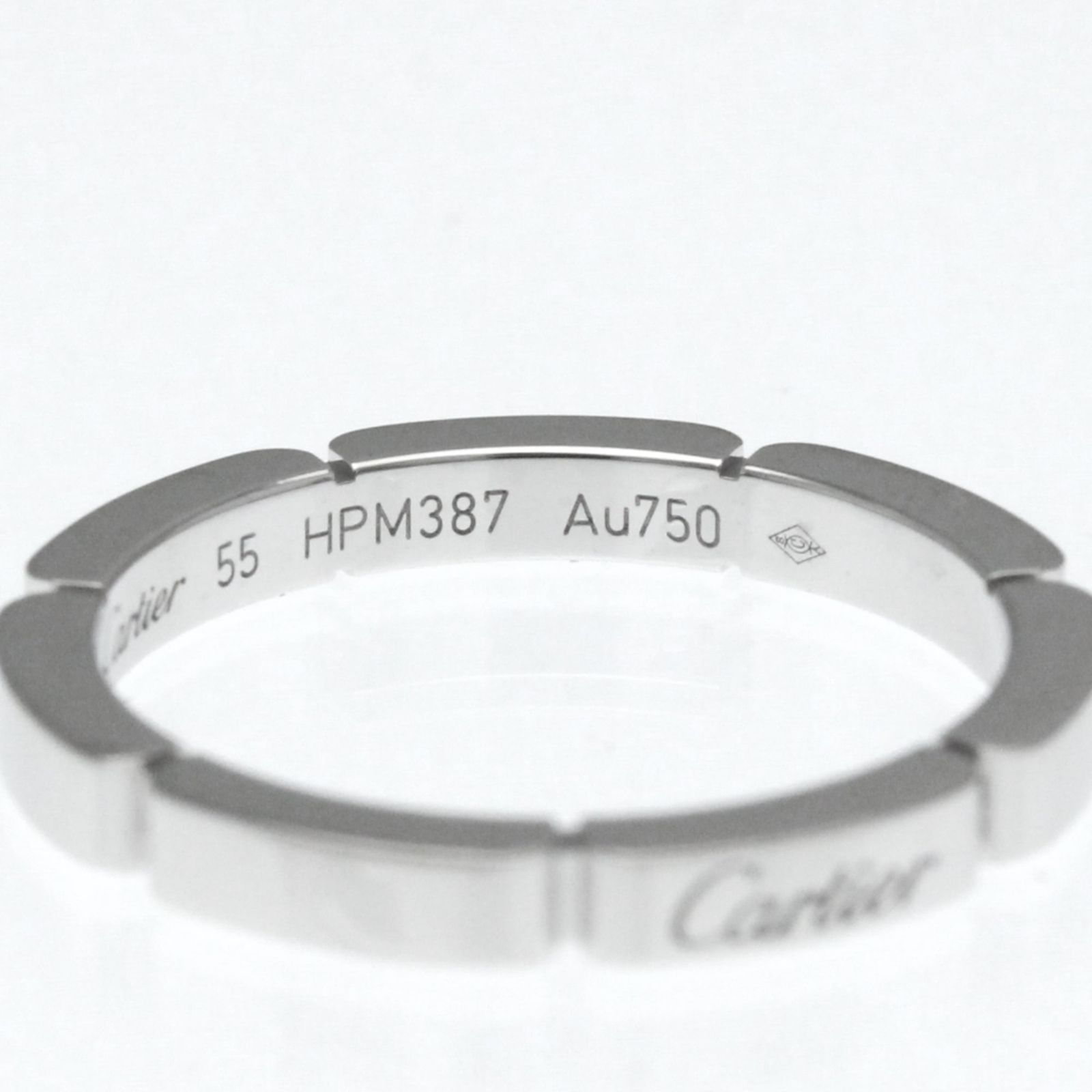 Cartier シルバー バンドリング カルティエ(Cartier) マイヨンパンテール リング K18ホワイトゴールド