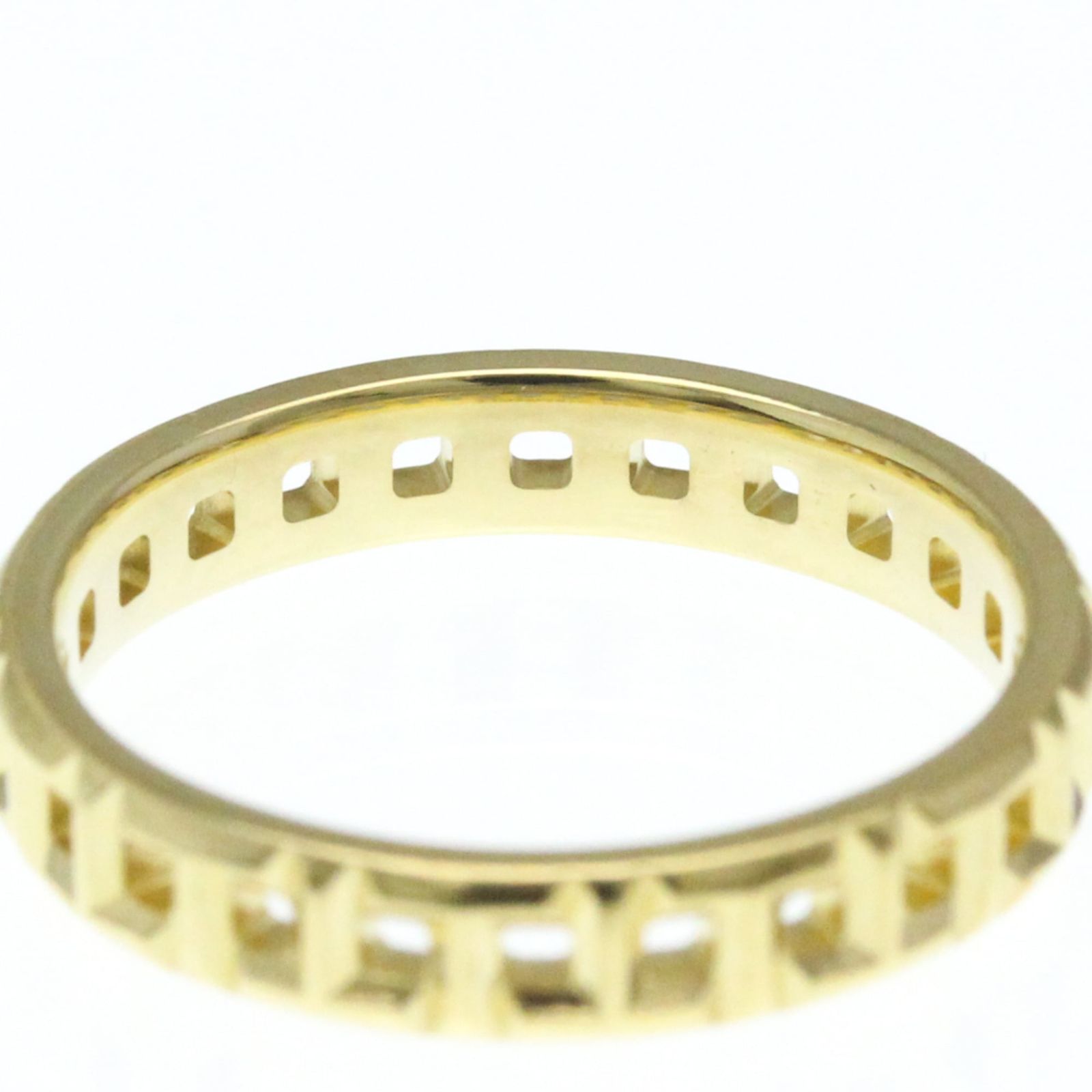 ティファニー Tiffany Tトゥルー ナロー リング K 18イエローゴールド 18 YG ファッション 無し バンドリング ゴールド