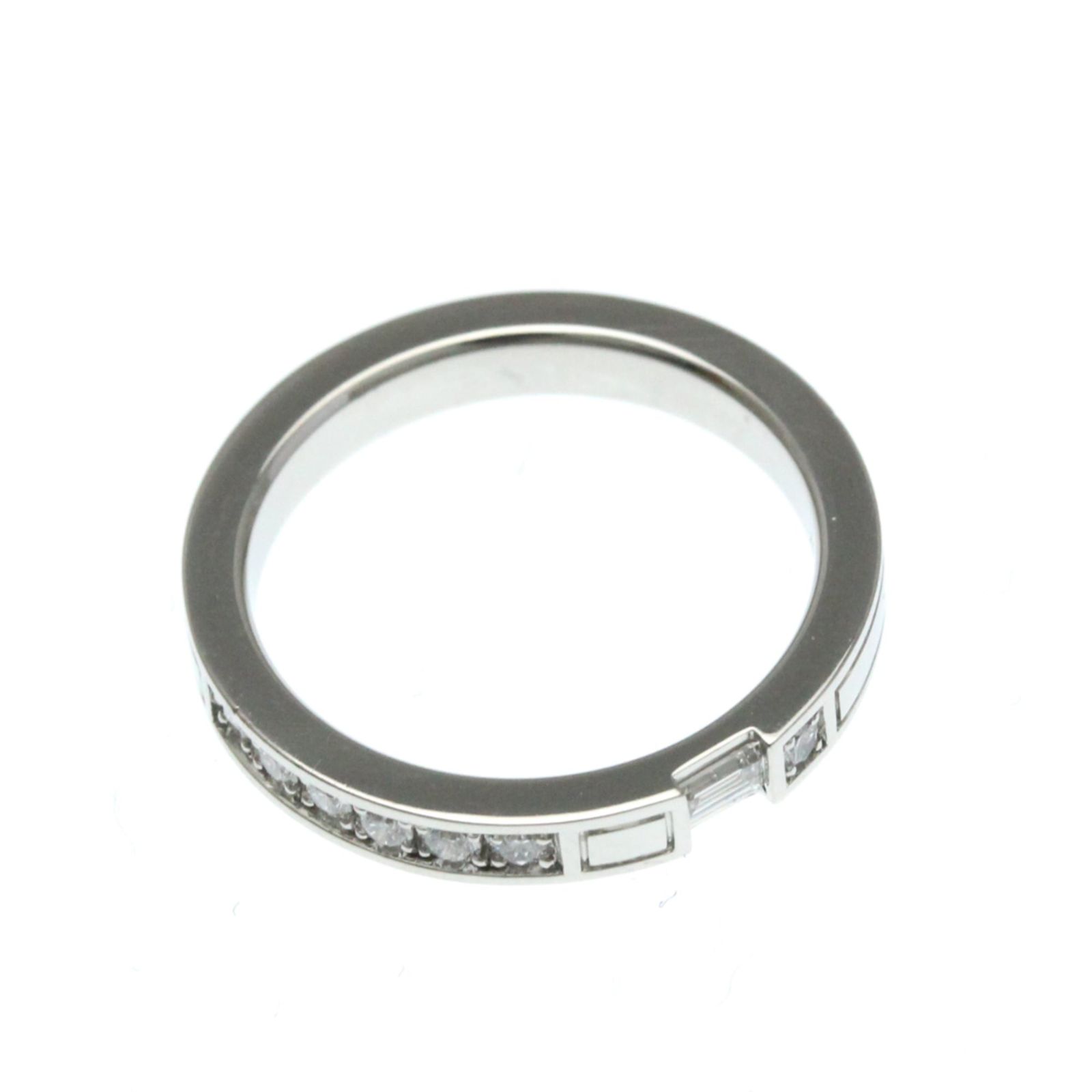 ハリー ウィンストン Harry Winston トラフィック リング WBDPACRFTRF プラチナ ファッション ダイヤモンド バンドリング シルバー