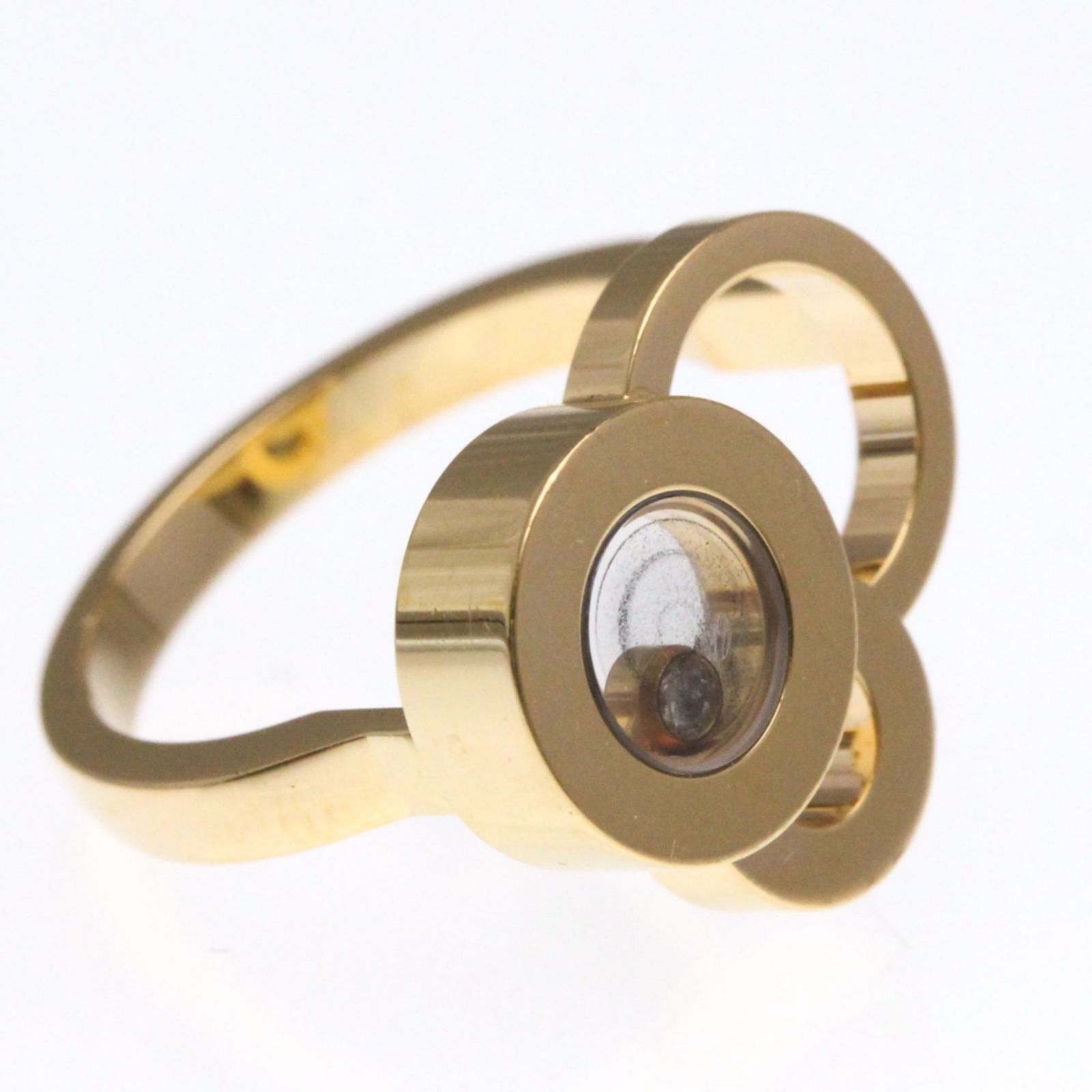 ショパール(Chopard) ハッピーダイヤモンドリング 826982 K18ピンク