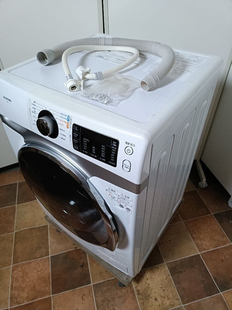 アイリスオーヤマ IRIS OHYAMA ドラム洗濯機 HD71-W/S 2021年製 左開き