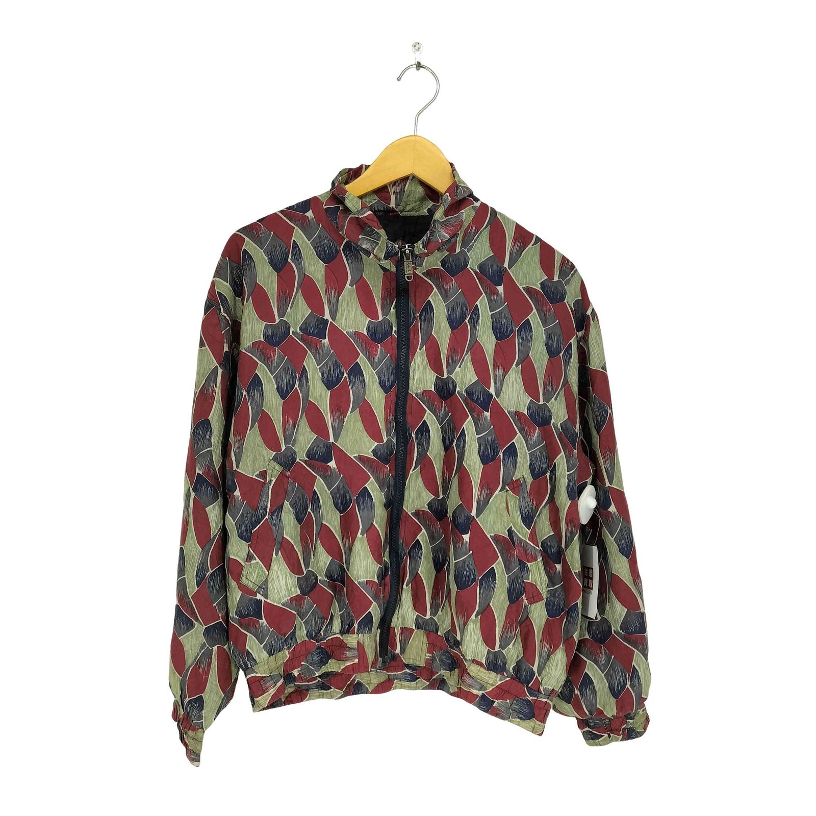 フルギ BOGARI シルク100 総柄ブルゾン メンズ JPN S