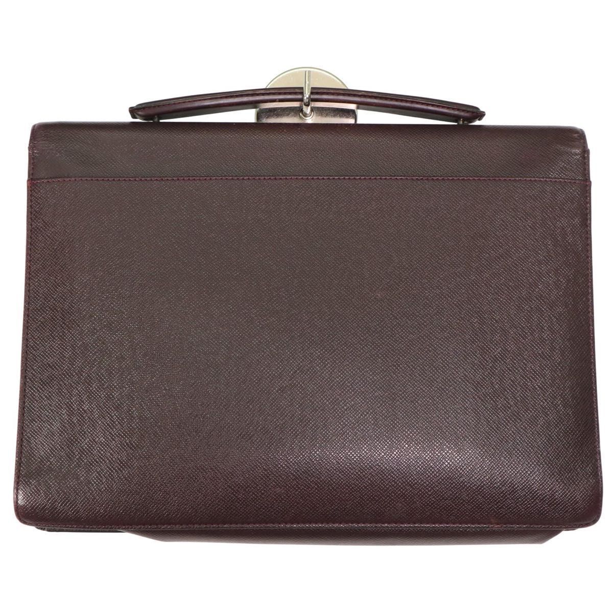 【LOUIS VUITTON】 エピ　セルヴィエットコンセイエ　ビジネスバッグ 美品 鑑定済】ルイヴィトン エピ セルヴィエット コンセイエ ビジネス