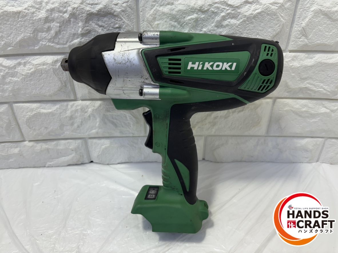 ▽【中古】ハイコーキ WR18DSHL コードレスインパクトレンチ 18V 