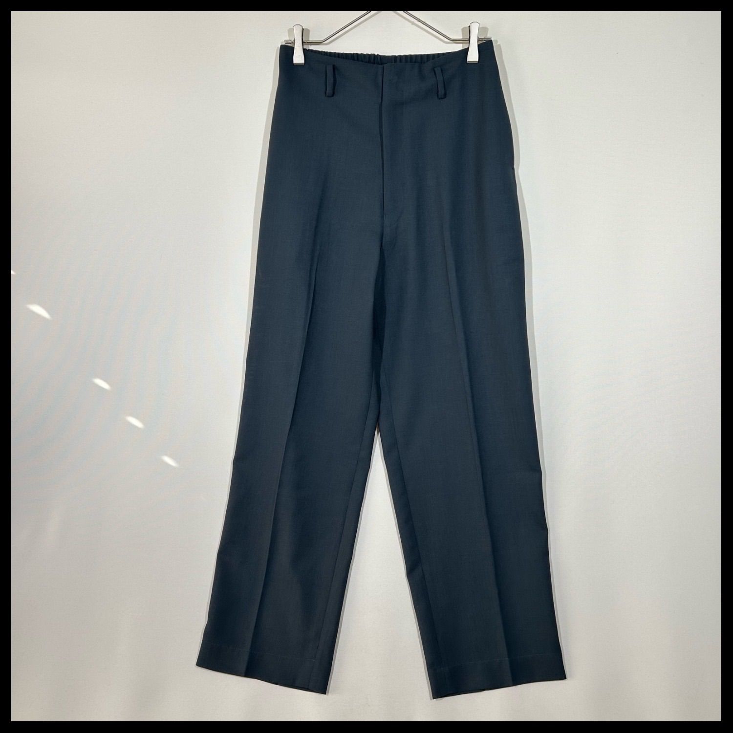 マーカ marka 2022SS STITCHLESS TROUSERS ORGANIC WOOL MOHAIR
