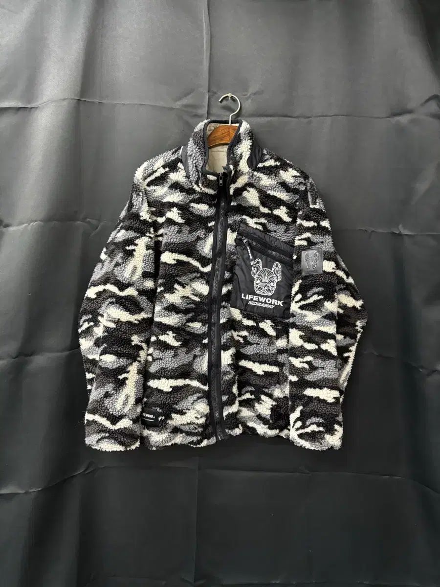 ライフワーク リバーシブル ボアジャケット