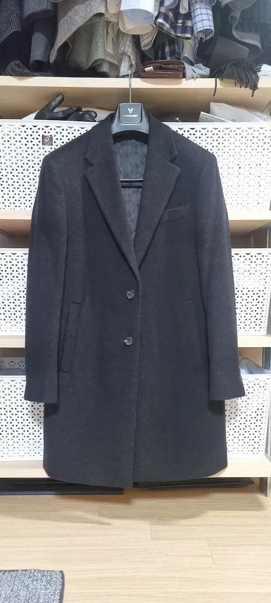 TRUEGEN メンズ カシミア混 コート M