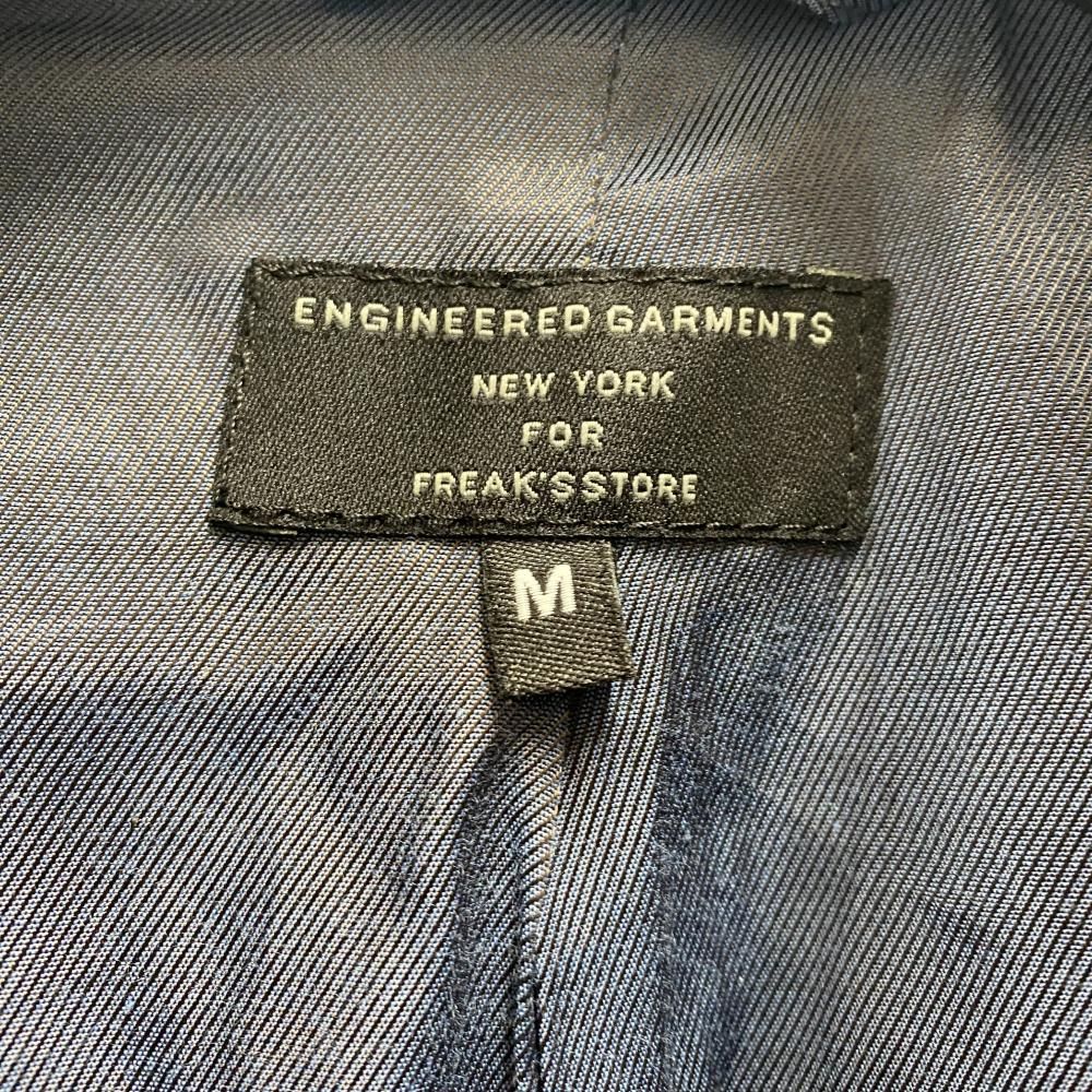 【中古】ENGINEERED GARMENTS FREAK'S STORE別注 ワークコート サイズM ネイビー エンジニアドガーメンツ[17][240017740750] 中古】ENGINEERED GARMENTS FREAK'S STORE別注 ワークコート サイズM