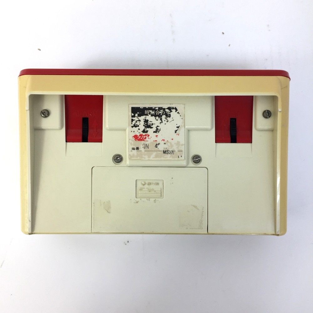 SEIKO セイコー 型番不明 アラーム置き時計 パタパタ時計 昭和レトロ