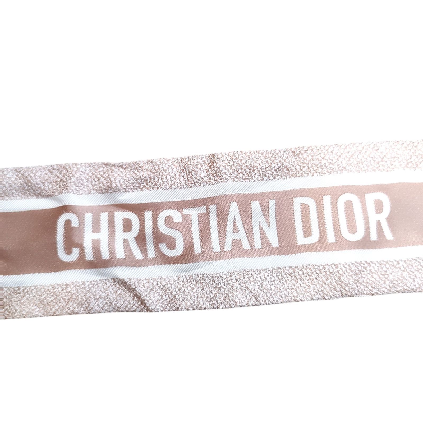 Christian Dior クリスチャン ディオール ミッツァ 千鳥格子 シルク