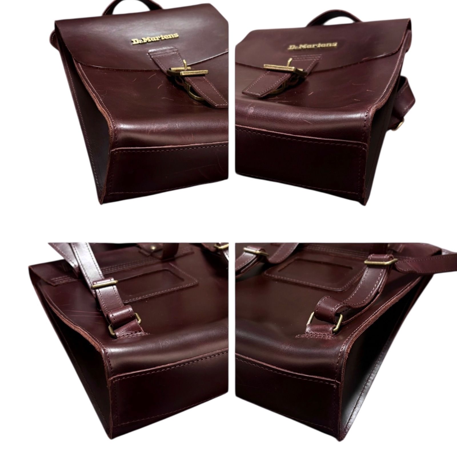ドクターマーチン Dr.Martens リュック ボックス バックパック レザー