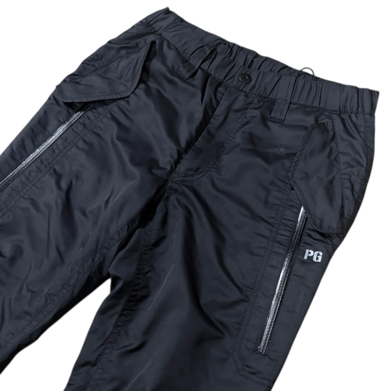 PEARLY GATES ナイロンパンツ ロング ウエストゴム ドローコード パーリーゲイツ PEARLY GATES ゴルフパンツ スポーツウェア ナイロン