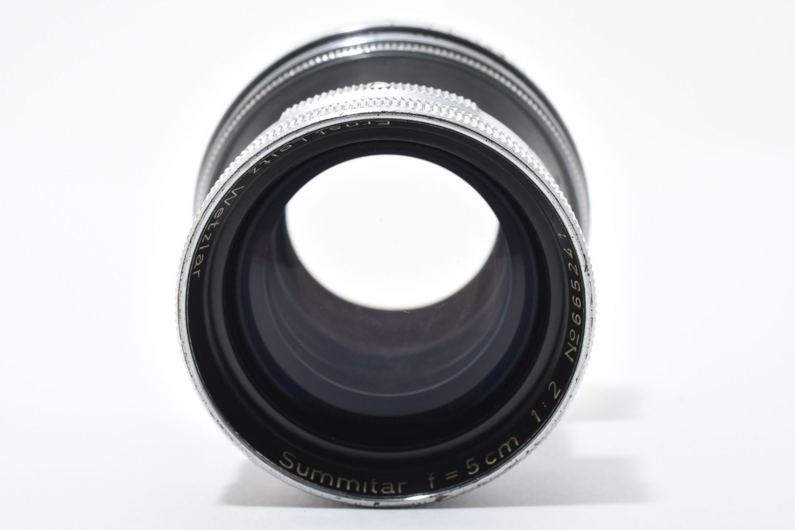 Leica Summitar 5cm f2 円形絞り　【Lマウント】 ☆良品☆ ライカ Leica Summitar 5cm 50mm F2 後期型 円形絞り 66万台