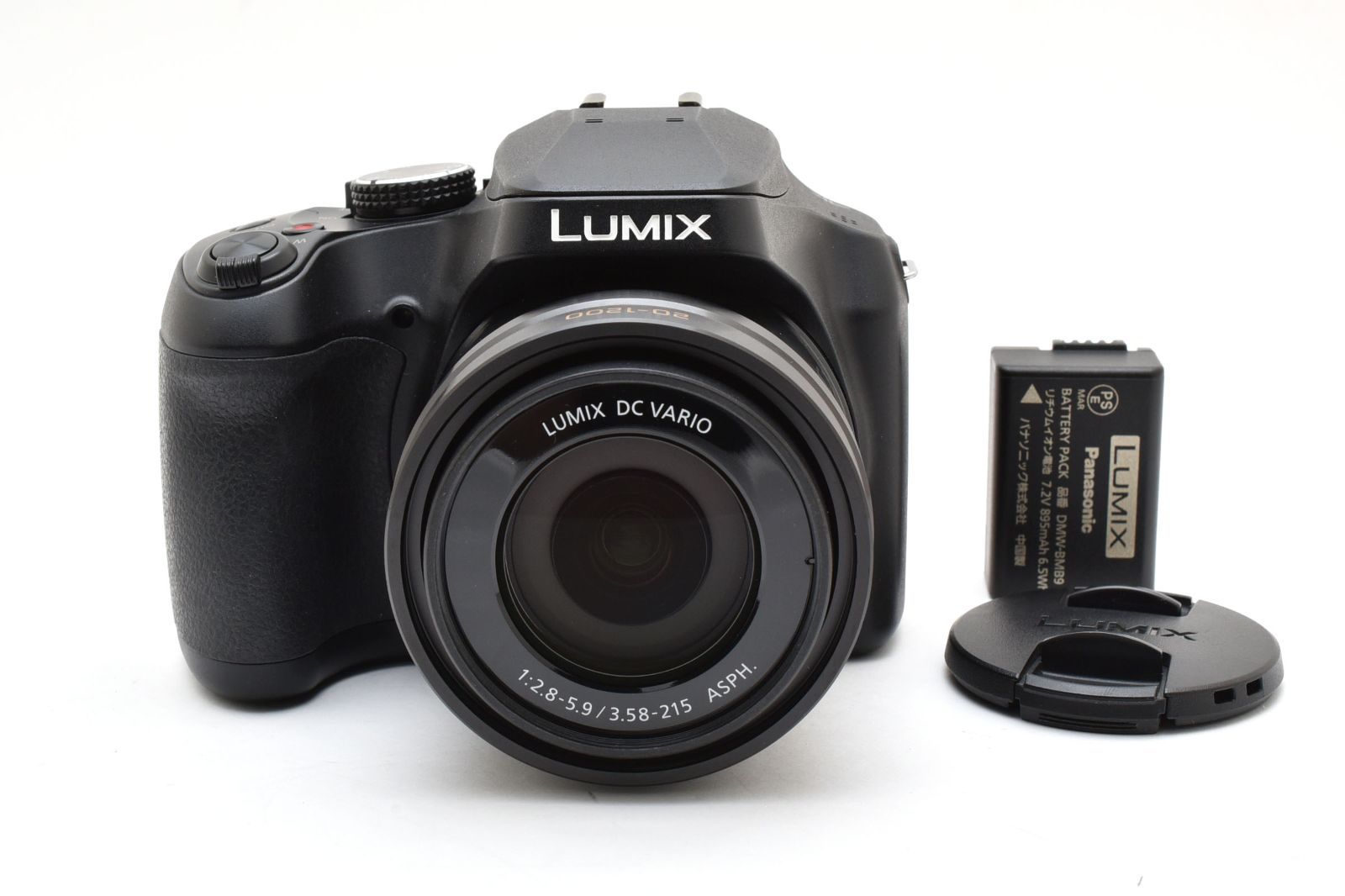 上 パナソニック Panasonic LUMIX DC FZ 85 ショット数2239回 バッテリー付き
