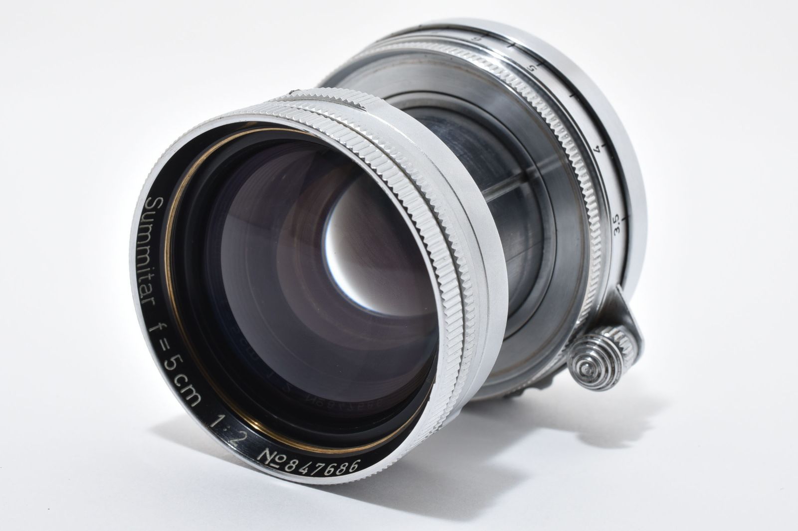 Leica Summitar 5cm ライカ 50mm F2 Lマウント 公式通販 ☆外観極上