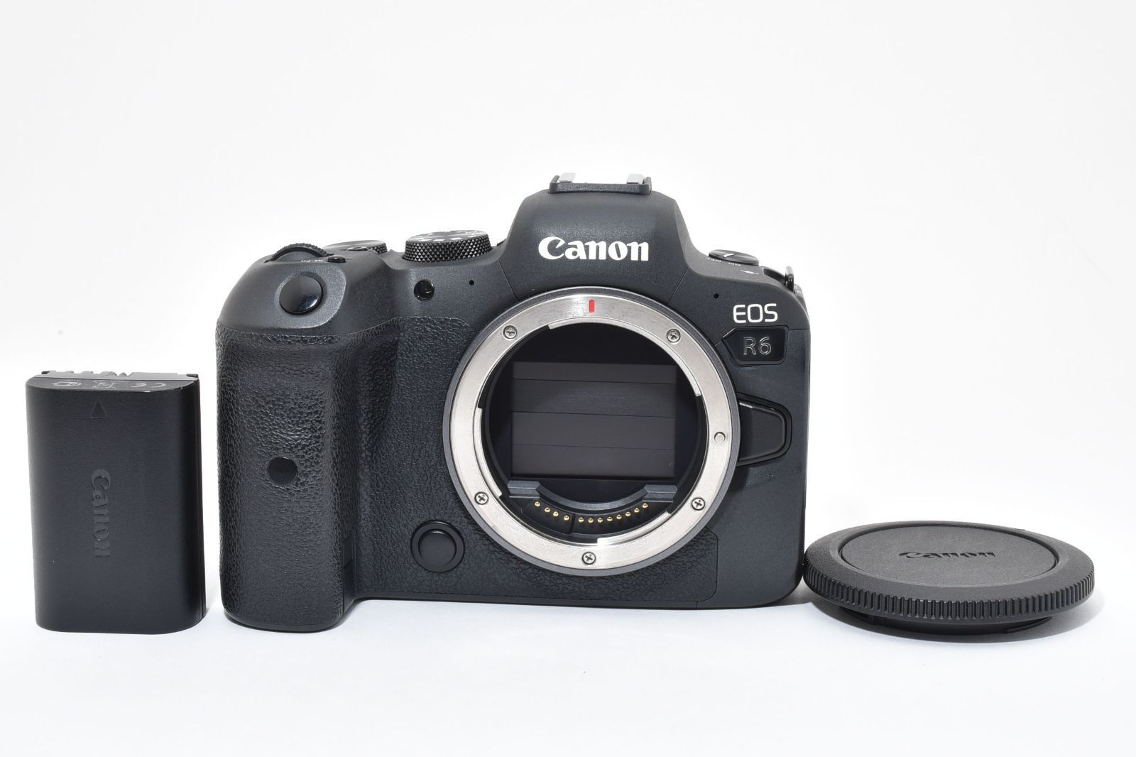 上 キヤノン Canon EOS R 6 ボディ バッテリー付き