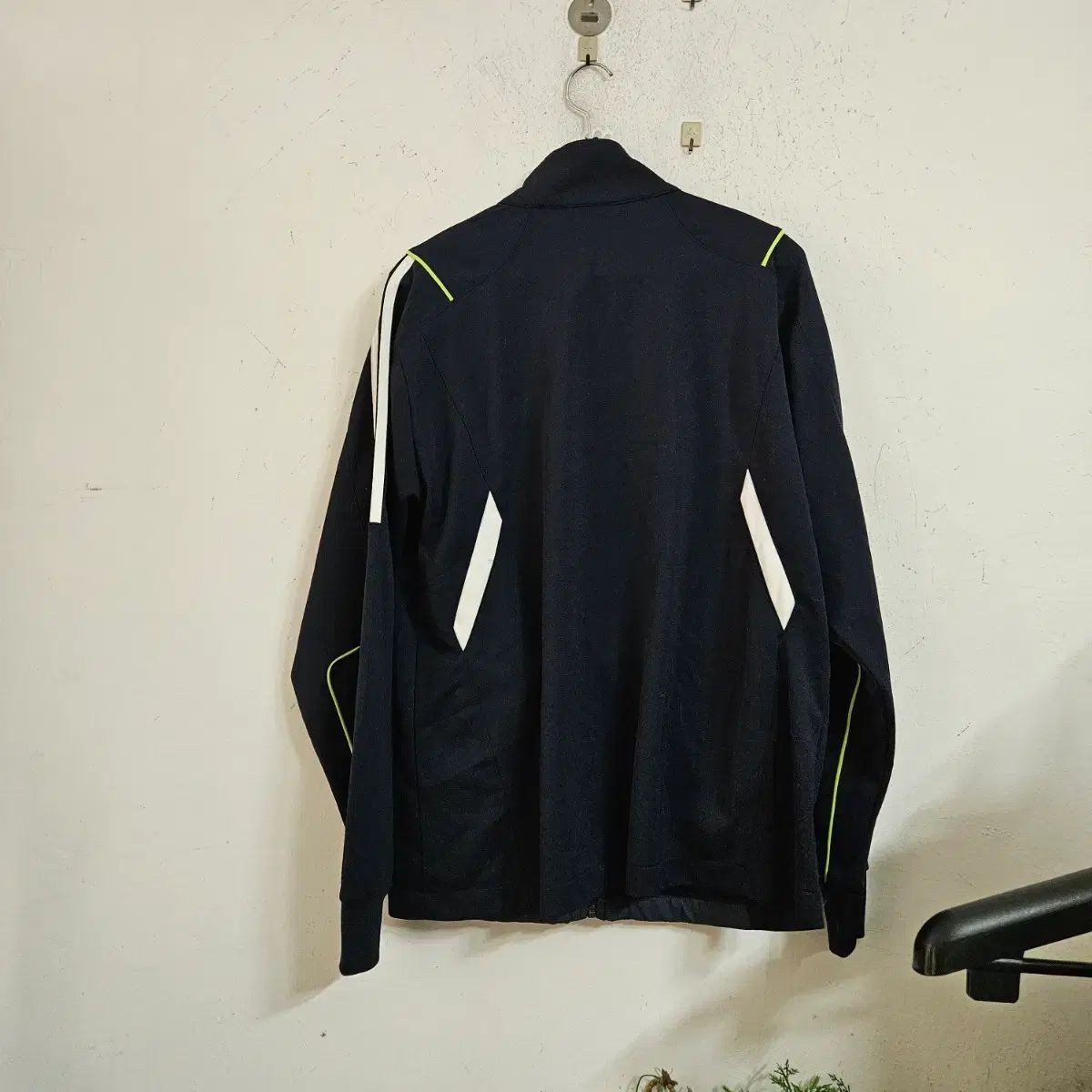 アディダス ネイビー トラックジャージ 長袖 ジャケット