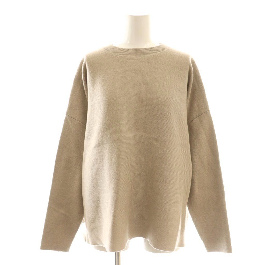 スローブ イエナ SLOBE IENA 24AW コットンダブルフェイスプルオーバー