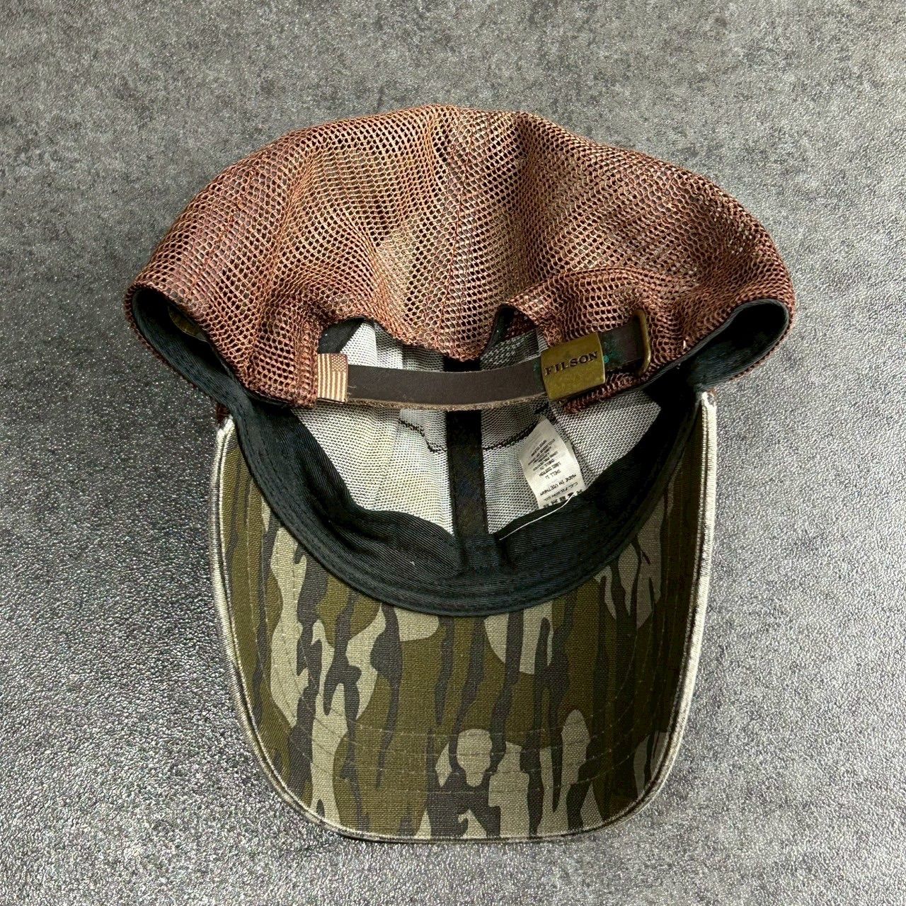 美品【FILSON be MossyOak】 迷彩キャップ フィルソンxモッシーオーク シャドウ グラス カモ ロガー キャップ