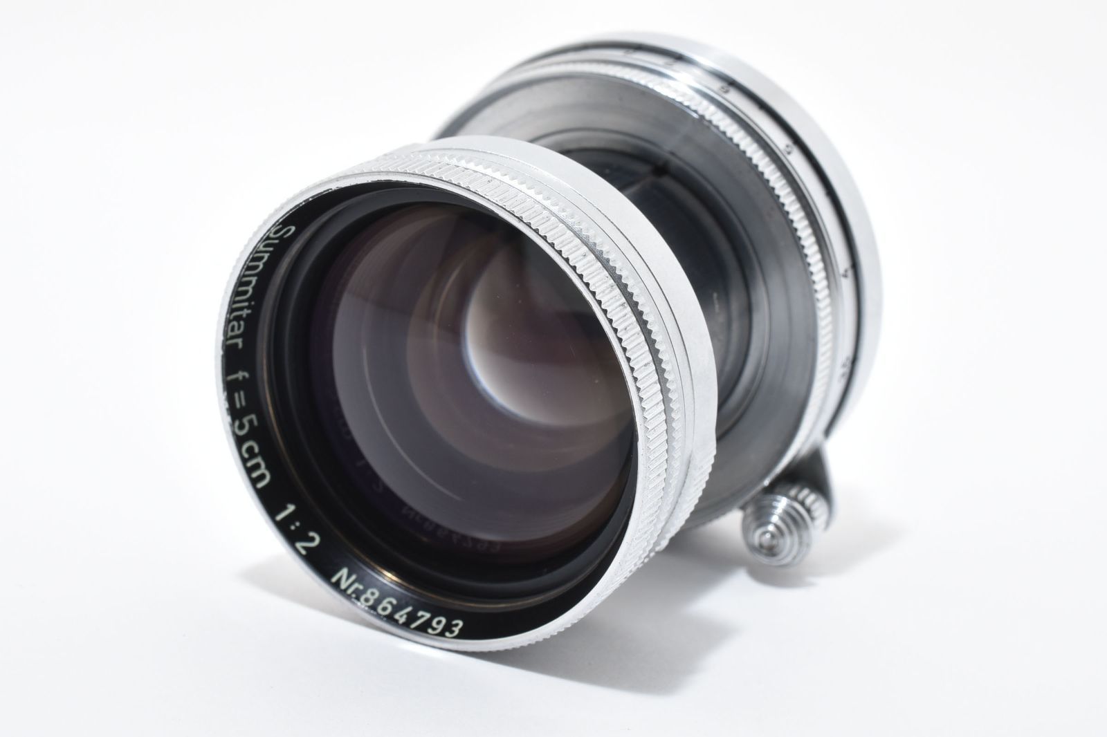 ☆外観極上☆ ライカ Leica Summitar 5cm 50mm F2 後期型 六角絞り 86