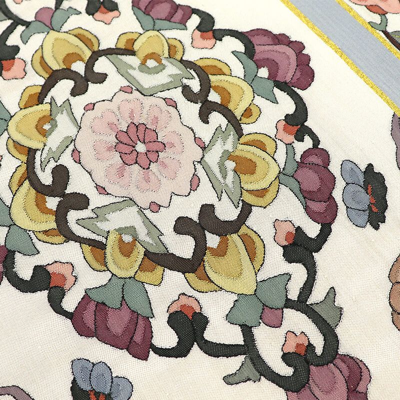 お太鼓柄 グレー