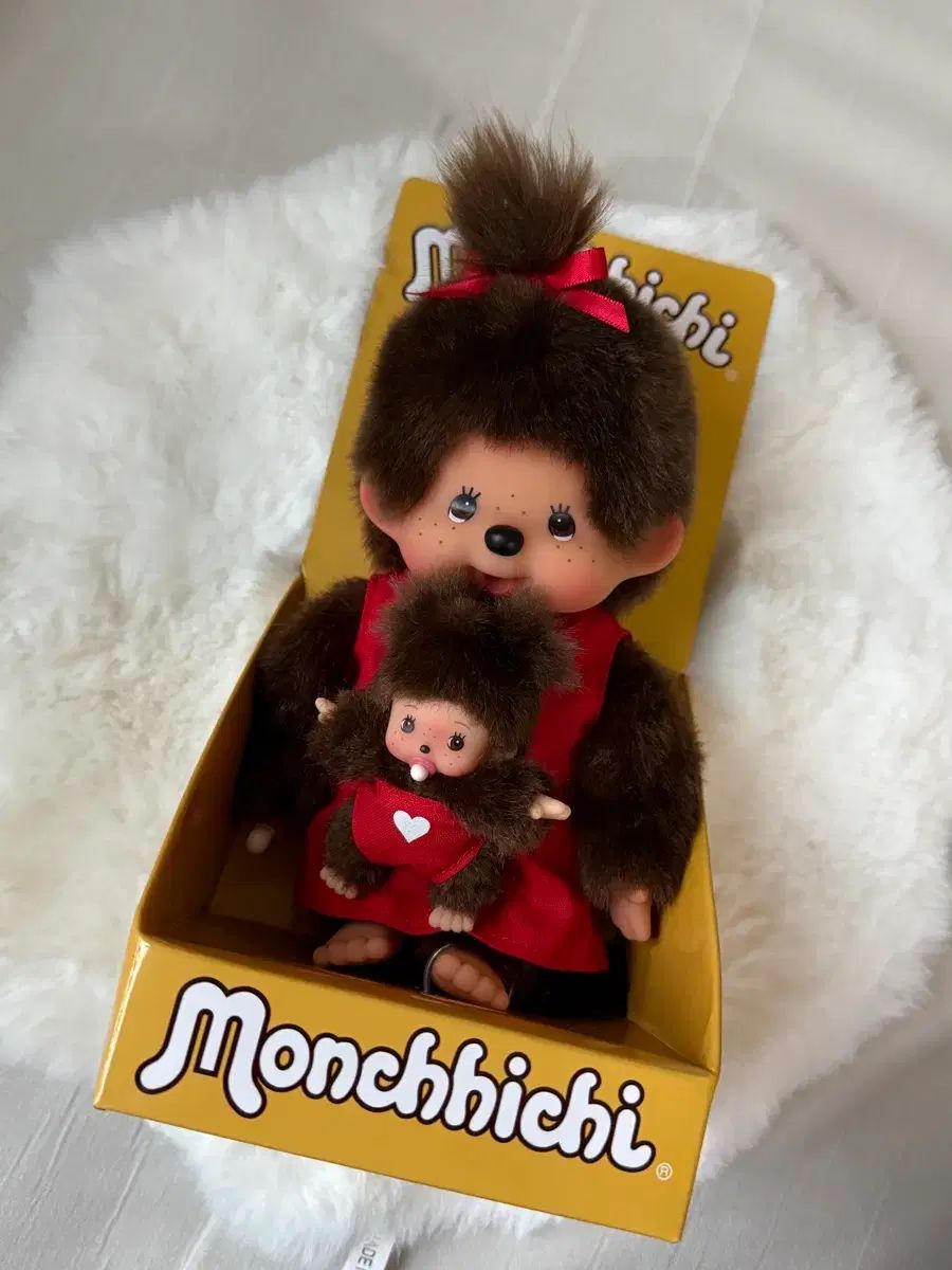 モンチッチ ぬいぐるみ ママと赤ちゃん セット 展示会