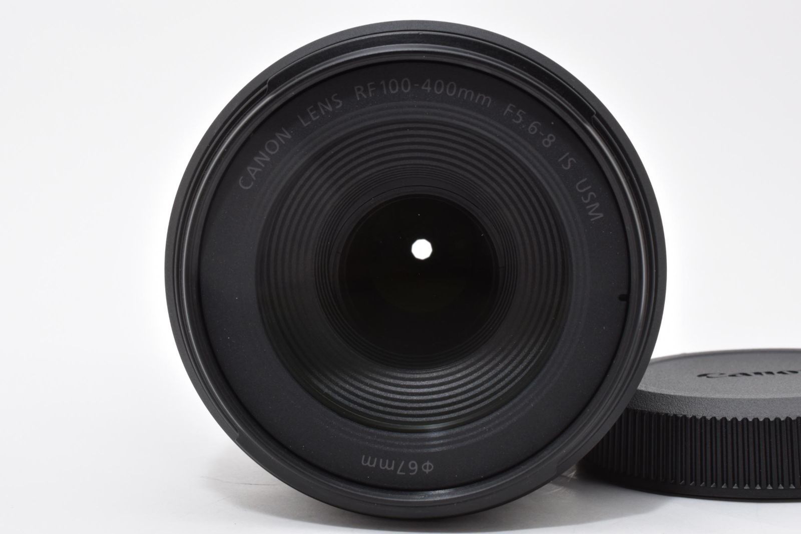 上 キヤノン Canon RF 100 400 mm F 5 6 8 IS USM レンズキャップ付き