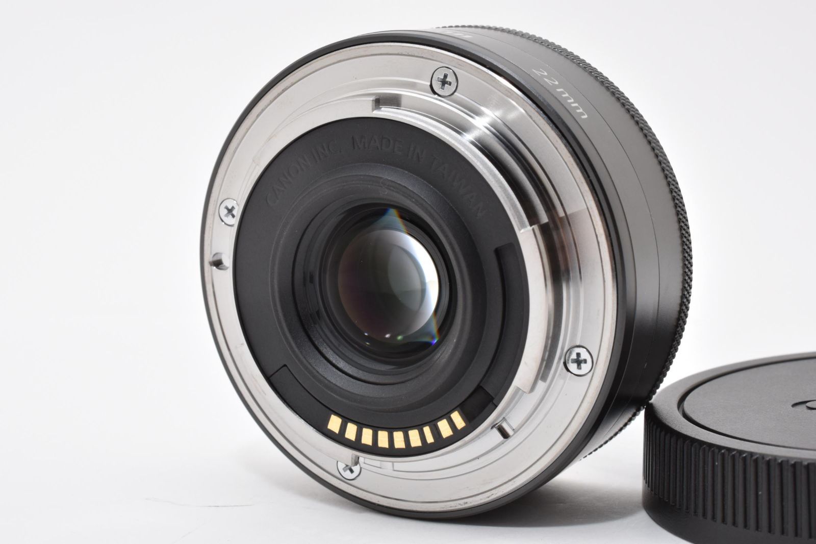 ☆極上☆ キヤノン Canon EF-M 22mm F2 STM ブラック ☆完動品 