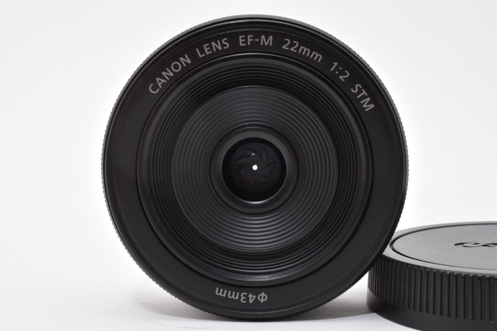☆極上☆ キヤノン Canon EF-M 22mm F2 STM ブラック ☆完動品 