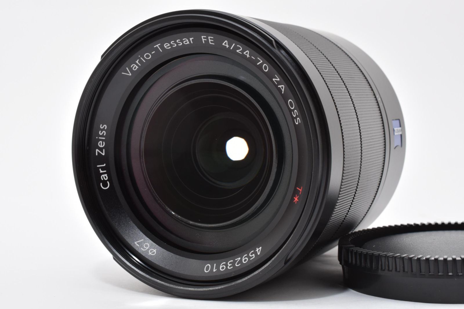 外観 上 ソニー SONY Vario Tessar T FE 24 70 mm F 4 ZA OSS レンズキャップ付き