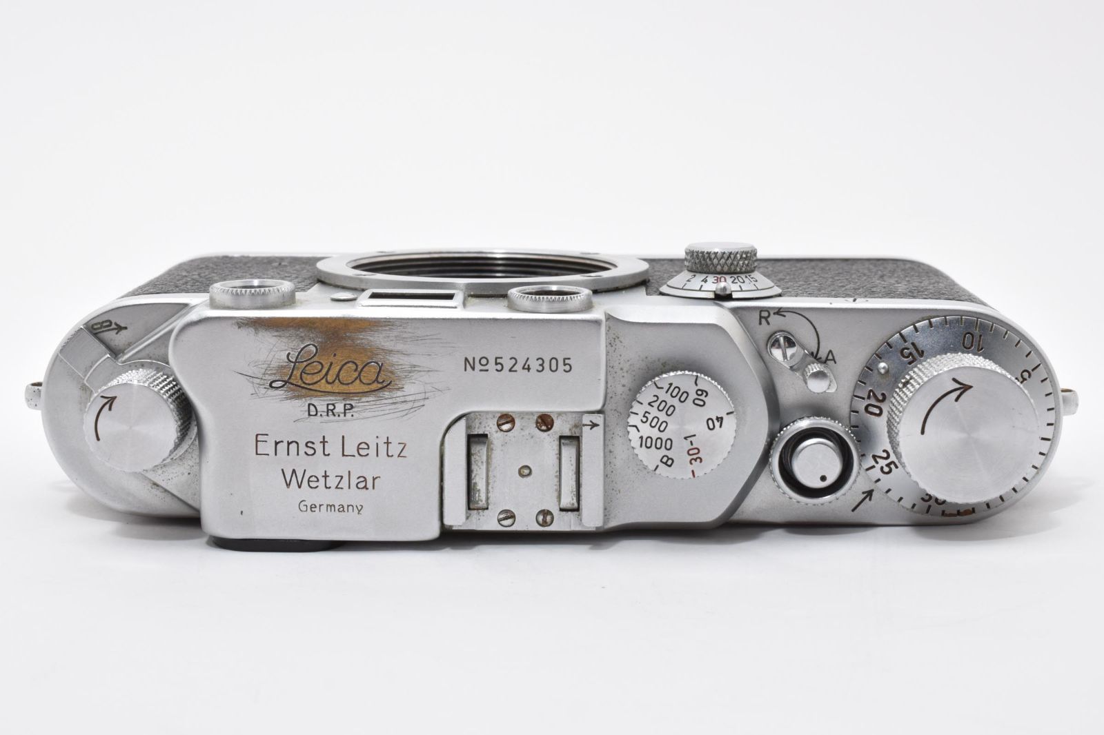 ライカ Leica IIIc ボディ 後期 ☆希少良品☆ ライカ Leica IIIc ボディ 後期 クローム 3c《シャッター