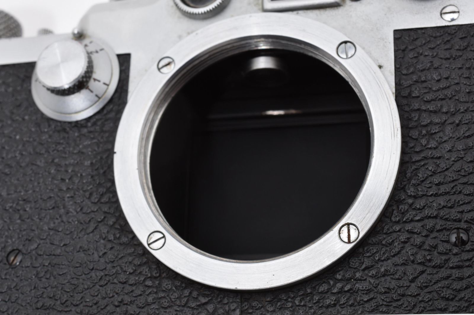 ☆希少良品☆ ライカ Leica IIIc ボディ 後期 クローム 3c《シャッター