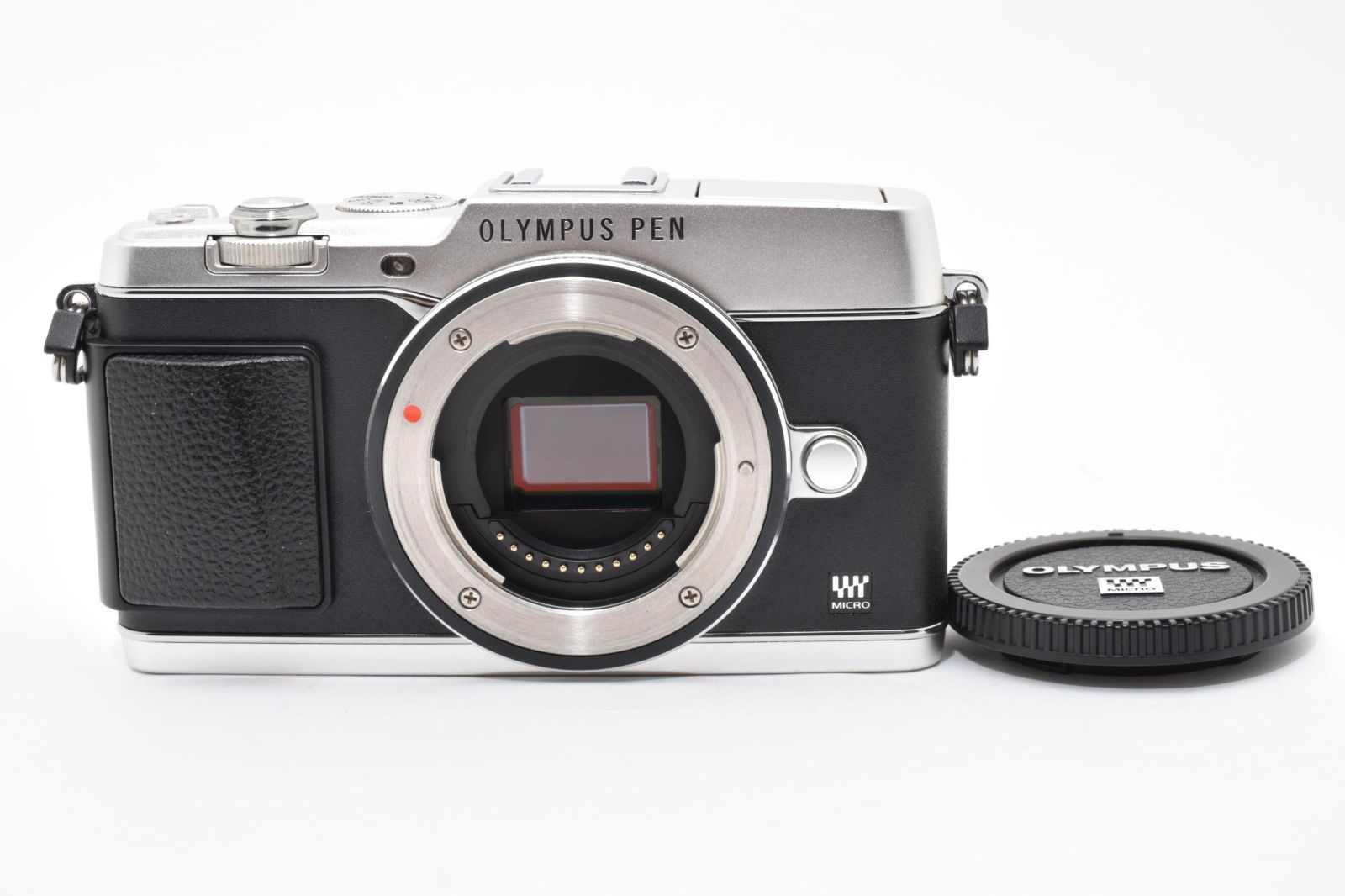 ☆外観極上☆ オリンパス OLYMPUS PEN E-P5 ボディ シルバー