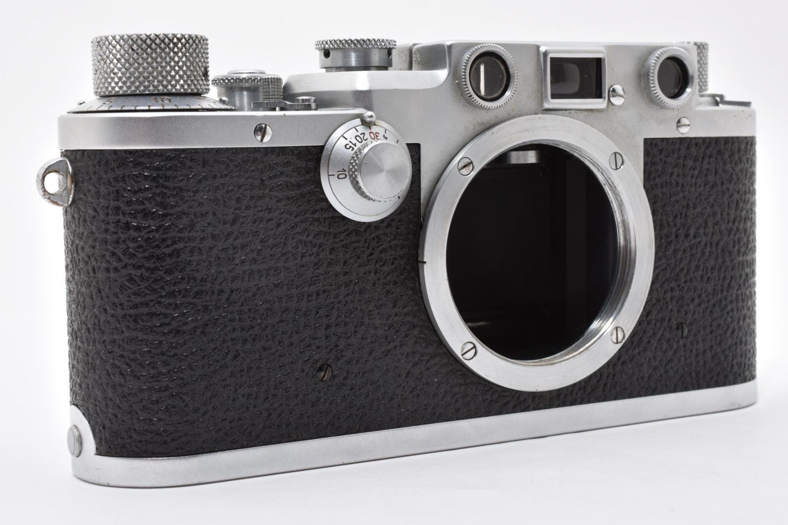ライカ Leica IIIc ボディ 後期 ☆希少良品☆ ライカ Leica IIIc ボディ 後期 クローム 3c《シャッター