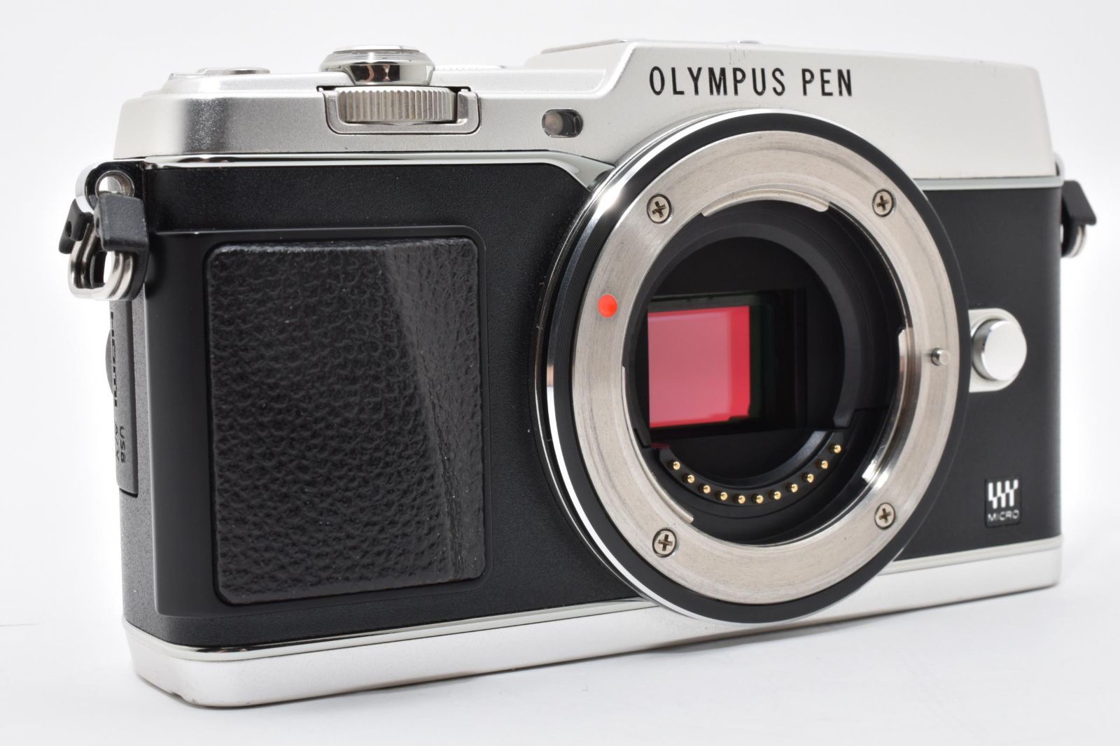 ☆外観極上☆ オリンパス OLYMPUS PEN E-P5 ボディ シルバー