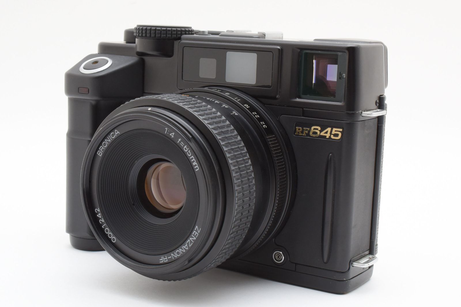 上 ブロニカ BRONICA RF 645 ボディ 65 mm F 4 標準セット シャッター全速OK