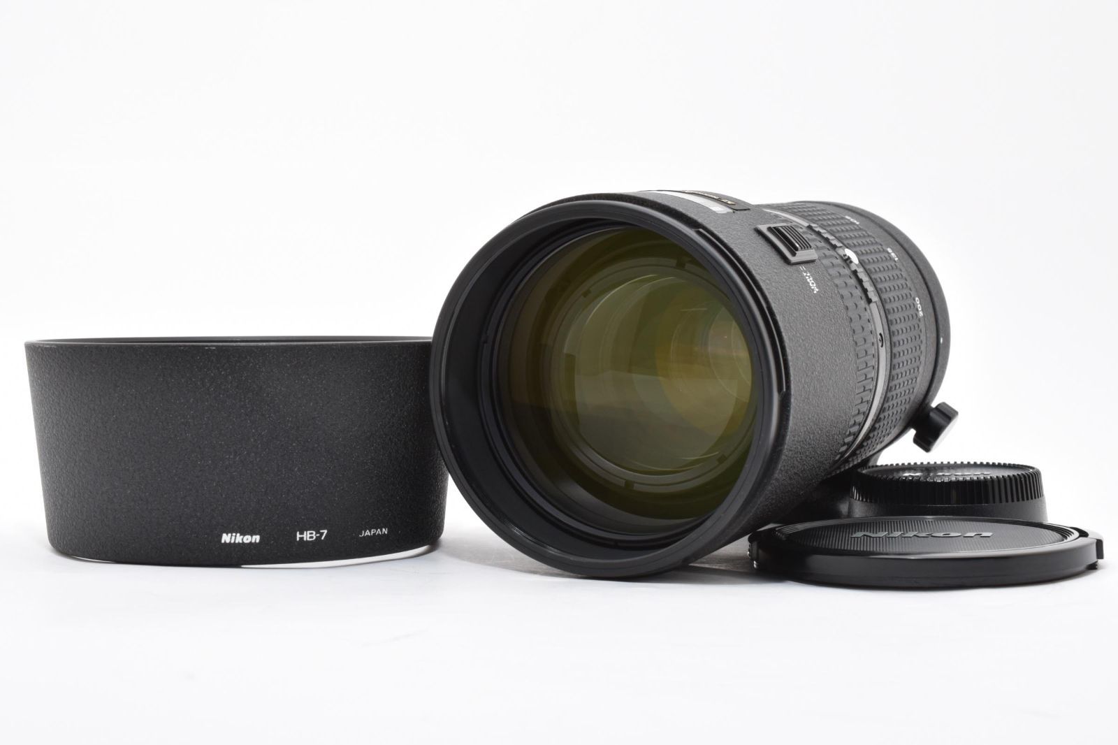 上 ニコン Nikon Ai AF NIKKOR 80 200 mm F 2 8 D ED レンズキャップ付き