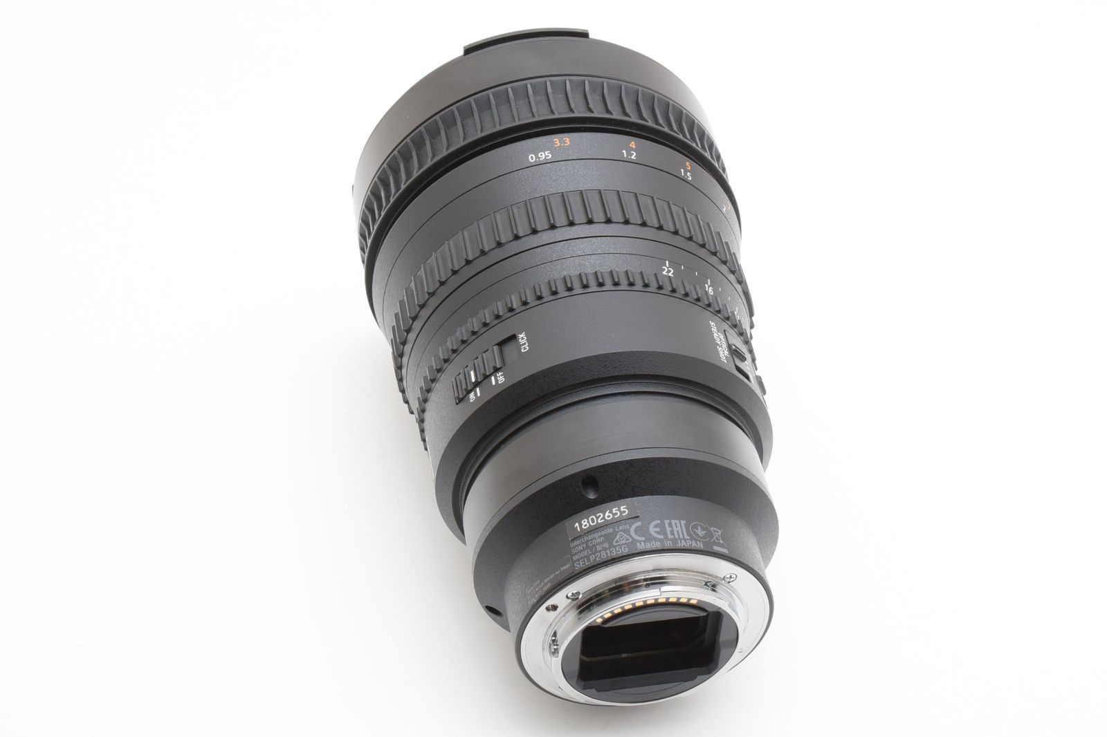  上 ソニー SONY FE PZ 28 135 mm F 4 G OSS レンズフード リアキャップ付 一部 動作品 レンズ(ズーム) カメラ