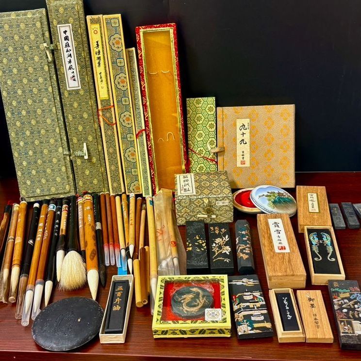 29665】古墨筆まとめ重量約3000g 高級書道用墨 中国古墨 賞雪 御墨 官